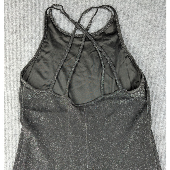 Vintage 90s Maurices Gown Womens Medium Sparkle Maxi Dress Y2K Whimsigoth Fairy - Picture 7 of 7